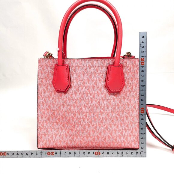 MICHAEL KORS Mercer Handbag – Red - Picture 2 of 9
